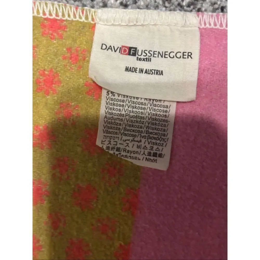 ❤️David Fussenegger Baby Blanket